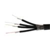 NEMTEK- 4 Core Tinned Copper HT Cable (S-series) 100m – Slimline Black