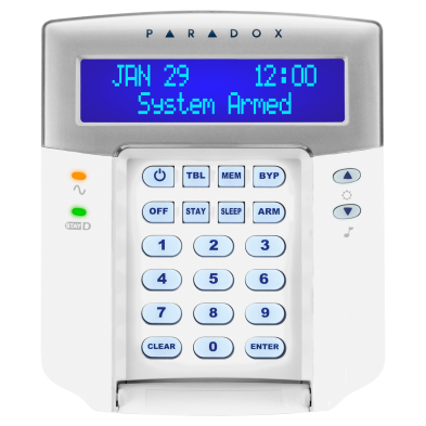K32LCD+ 32 ZONE HARDWIRED LCD KEYPAD