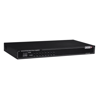 PR-20A16CH(1U)  Provision-ISR 12V 20A Prof Rackmountt
