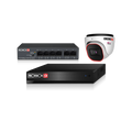 04IP - 4CHNVR+4 DOME+4CH POE SWITCH KIT
