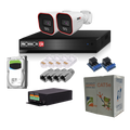 ALARM COMPATIBLE CCTV 4CH KIT 2x I4-320IPEN-36-V4