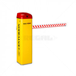Centurion Traffic Barrier SECTOR II Boom 4.5m Rect 316SS + Loop + Pole