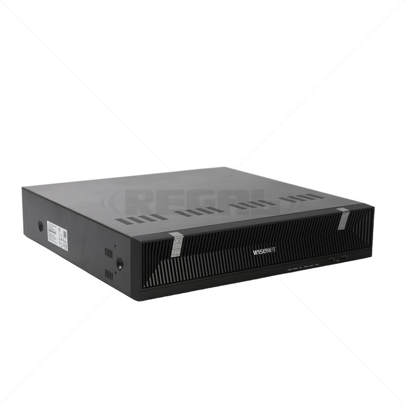Hanwha 16 CH X-Series NVR 140Mbps No PoE 2 SATA Bays