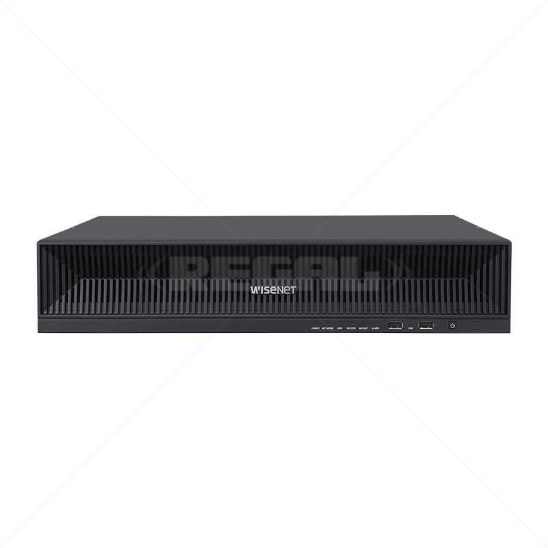 Hanwha X-Series 32CH AI NVR 400Mbps No PoE SATA Bays