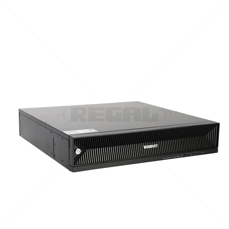 Hanwha - XRN-6410RB2 X-Series NVR 64CH 400Mbps No PoE 8xSATA