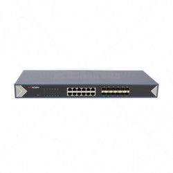 Hikvision 24 Port Gigabit Switch 12 x Gbps RJ45 and 12 x Gbps SFP