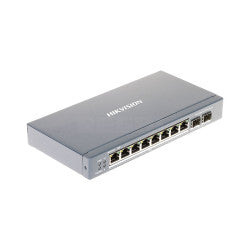 Hikvision 8 Port Gigabit PoE Smart + 2 Gbps SFP Switch