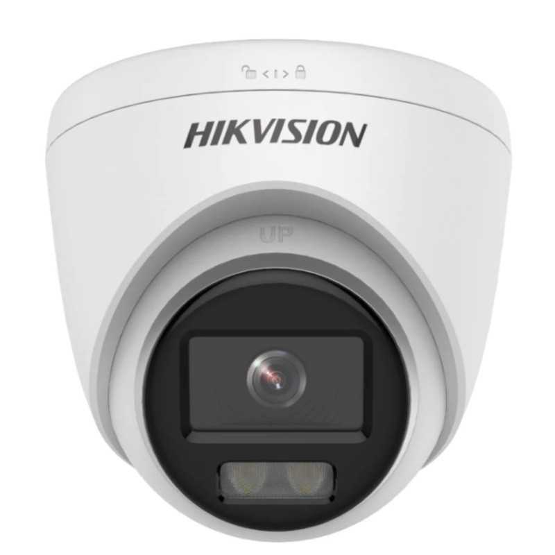 Hikvision HD-TVI Dome 2MP ColorVu Hybrid Light IR 20m Audio 2.8mm IP67