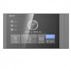 Kocom Hands Free Video Intercom 7 Video Monitor Black