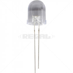 LED 10mm Hi-Bright Clear per each