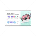 LG Display 4K UHD 43 (3840x2160) HDMI and DP Inputs - 24x7 Operation