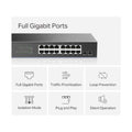 Mercusys 16 Port Gigabit Desktop Switch - Metal Case