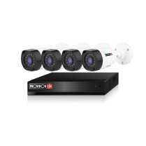 8ECO - 8CHDVR+ 4 BULLET +2 x 5A PSU+100M Powax KIT Code: PC-5607