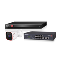 16IP - 16CHNVR + 16 BULLET + 2x8CH POE SWITCH Code: PC-5628