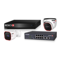 08IP - 8CHNVR + 6 BULLET+ 2 DOME + 8CH POE SWITCH Code: PC-5632
