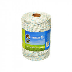 Nemtek Agri Poly Rope - White MIX6 - 200m