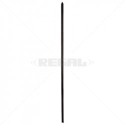 Nemtek F/Standing Fence Free Standing Y-Picket Pole 3.0m Bitumen 11mm