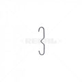 Nemtek Fence Accessories S-Hook - 180Deg Omega - HDG