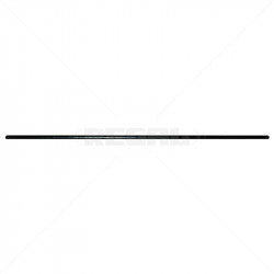 Nemtek Fence Accessories Stay - 600mm Galvanised Powder Coated Black