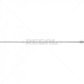 Nemtek Fence Accessories Stay - 750mm with Lug White