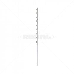 Nemtek Fence Pole - 10Line Square Tube Straight White
