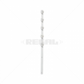 Nemtek Fence Pole - 6Line Flat Bar Straight White