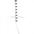 Nemtek Fence Pole-8Line SQT Juras Galv Angled B/B