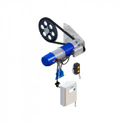 Nice Roller Shutter RS500 AC + W/Con + C/Wheel + Chain (Deadman Switch