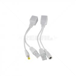 Passive 10-100 Data and Power Injector Splitter Kit (12-15V)