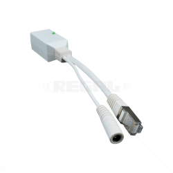 Passive Gigabit PoE Injector or Splitter from 12V to 56V up to 50m