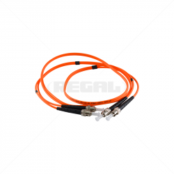ST-ST Multi Mode Fibre Fly Lead 1m