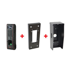 ZKTeco F17 Access Control Kit inclusing Cable Bracket and Rainshield